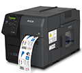 Epson C7500 Drucker für Farbetiketten