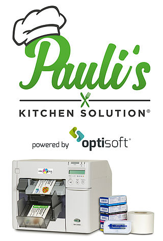 Drucker-Set für Paulis Kitchen Solution by Optisoft