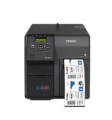 Etikettendrucker Epson C7500 front