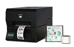 Komplettes Drucker-Set für Schlaufen-Etiketten