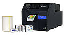 Komplettes Drucker-Set inkl. C6000 Drucker, Etiketten, Patronen: Colorprint 600