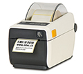Kompakter Zebra Etikettendrucker mit desinfizierbarem Gehäuse